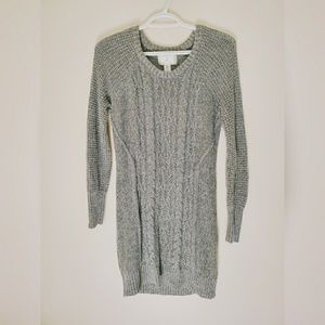Cable Knit Sweater Dress